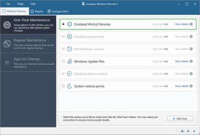 Auslogics Windows Slimmer Professional 3.2.0.0 Multilingual + Portable