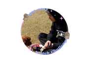 Suga and Holly Badge 1