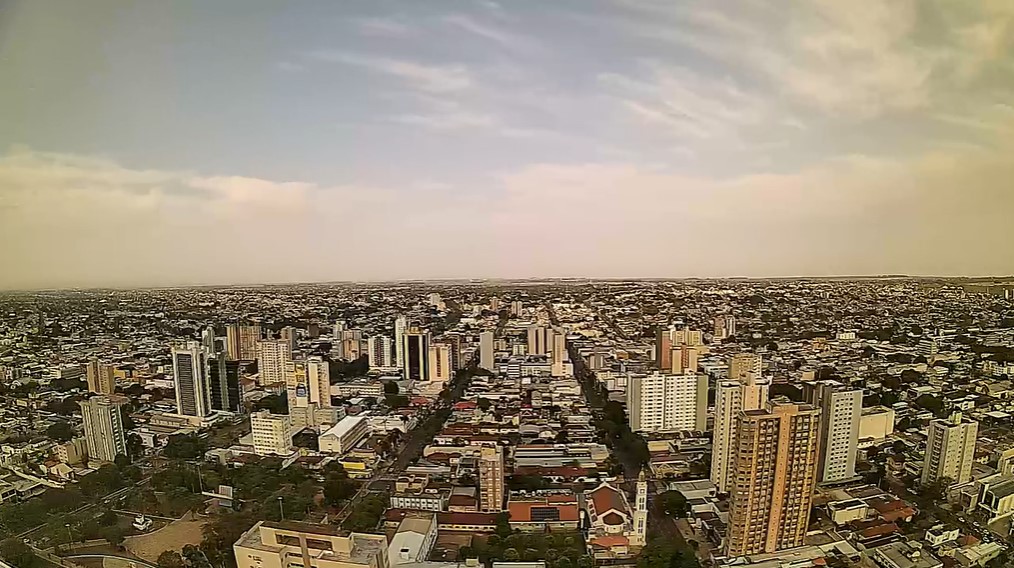 Campo Grande nesta manhã de terça-feira