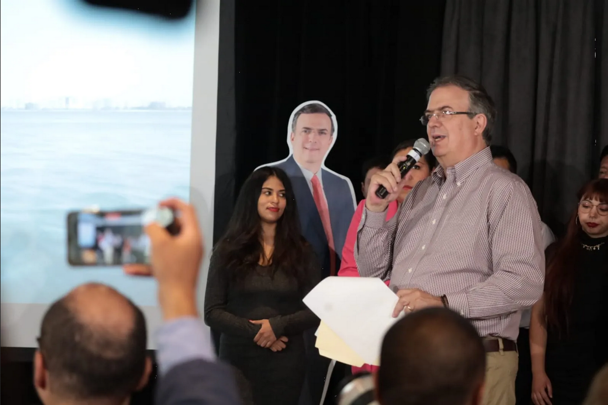 Ebrard critica método de Va por México para elegir candidato: 