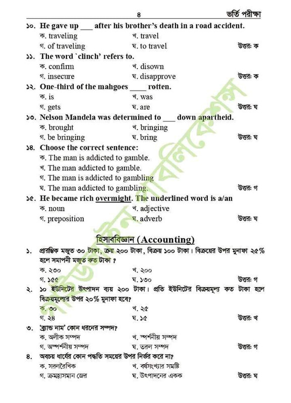 GST C Unit Question Solution (2022)