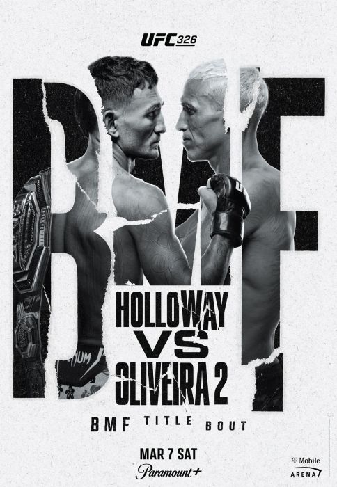 Boxing Card Font PBP - UFC 326 - Holloway vs. Oliveira 2 Official Main Card PBP ...