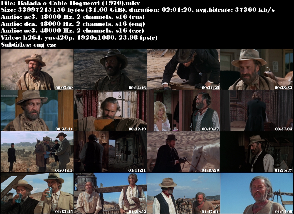Balada o Cable Hogueovi / The Ballad of Cable Hogue (1970)