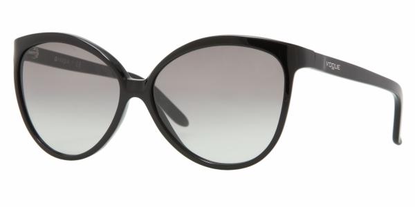 Vogue Eyewear VO2623S W44/11 Black Cat Eye Gray Gradient  display picture 1