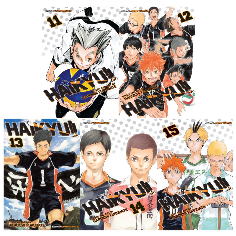 MANGA Haikyu!! 11-15 TP