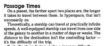 Scales to Jedi who could navigate hyperspace at infinite speeds