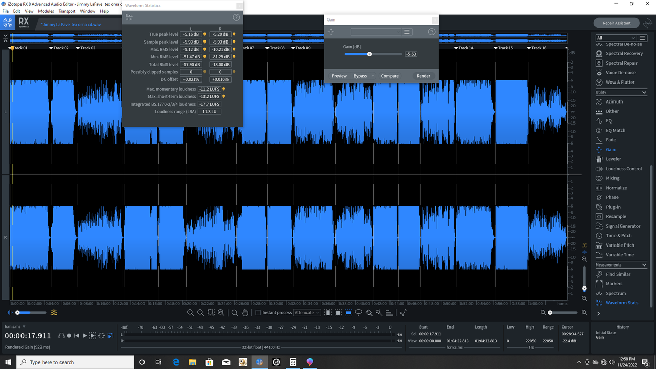 Loudness wars which looks right