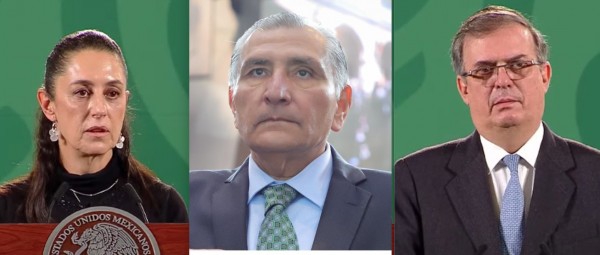 AMLO reitera su apoyo a Adán Augusto López y Claudia Sheinbaum para presidencia