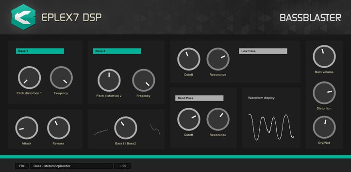 Eplex7 DSP BassBlaster 1.0.0