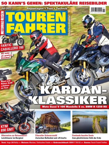 Cover: Tourenfahrer Magazin No 07 Juli 2023