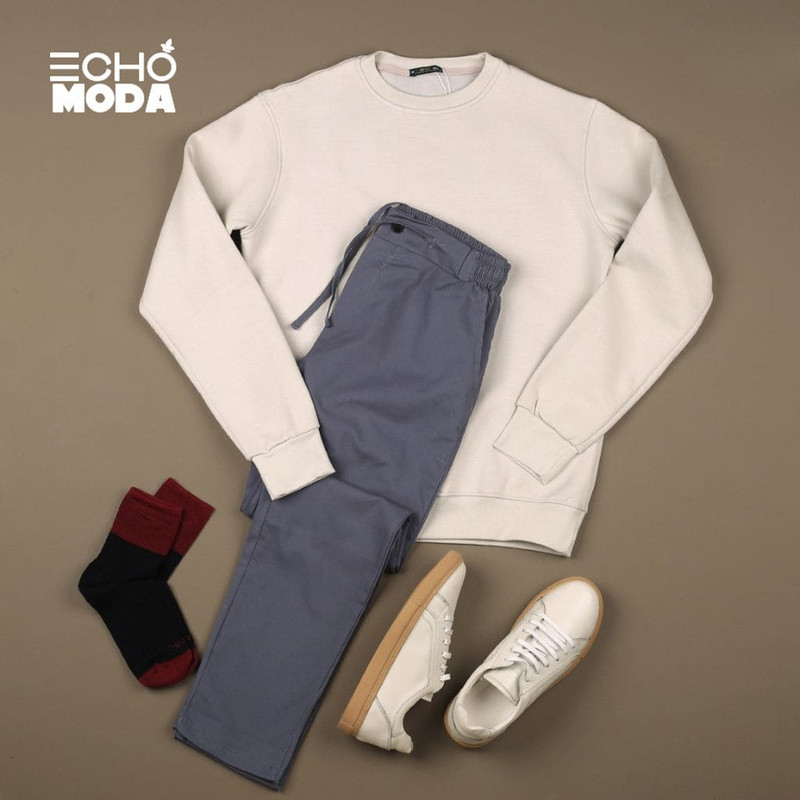 أطقم بيزك شتوية شبابية بألوان فاتحة تناسب العمل وطلعات الصباح