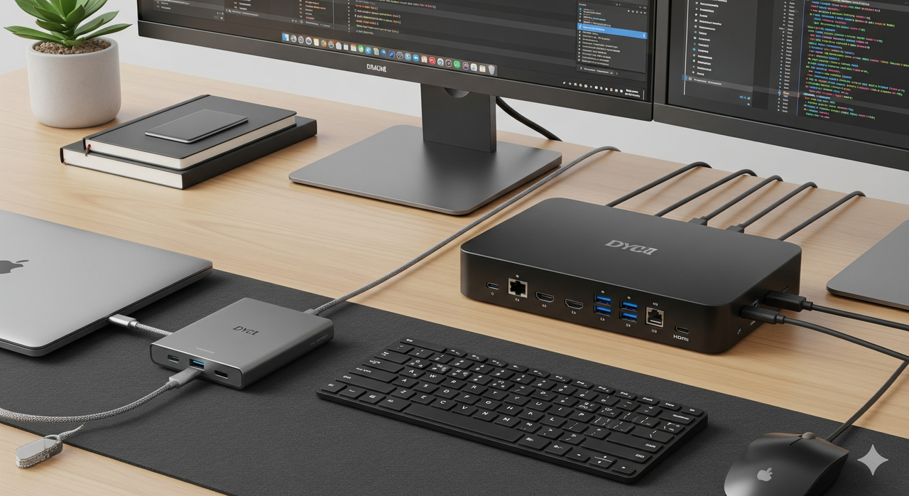 usb hub vs docking station
