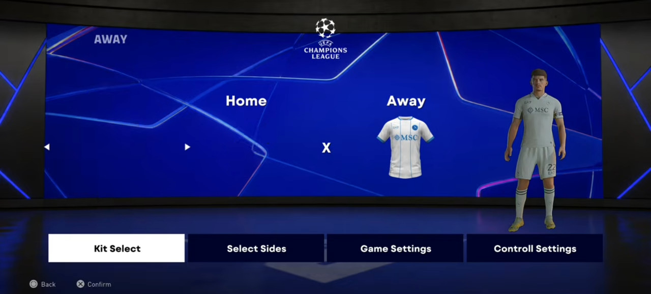 FIFA 16 FC 27 redesigned Android menu