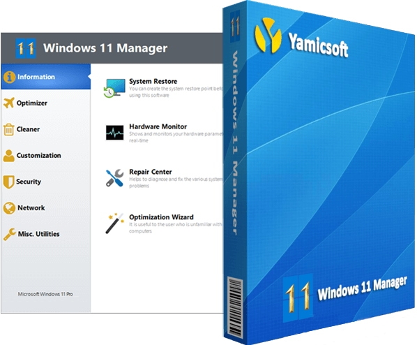 Yamicsoft Windows 11 Manager 1.0.6.0 (x64)