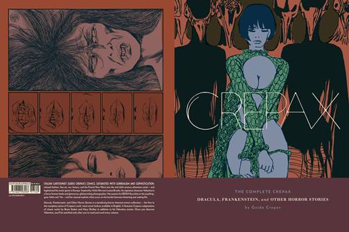 The Complete Crepax v01 - Dracula, Frankenstein, and Other Horror Stories (2016)