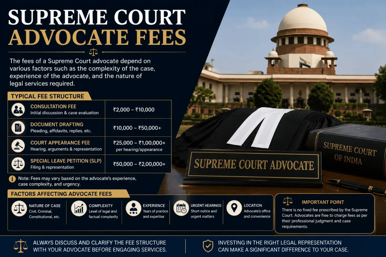 Supreme Court Lawyer Fees: Complete Guide to Legal Costs in India