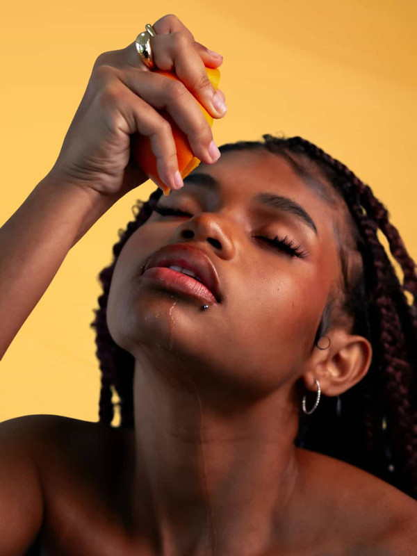 image illustrating vitamin C good for the skin