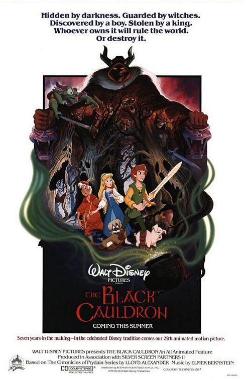 the black cauldron 495812706 large - Taron y el caldero magico Dvrip Español (1985)