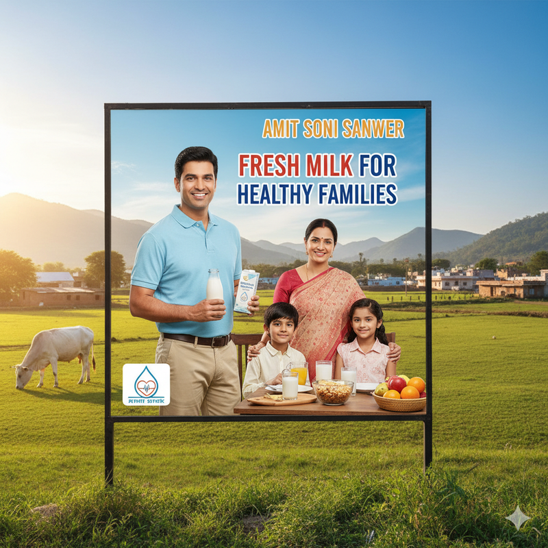 Amit Soni Sanwer Milk Vendor