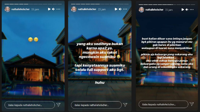 Nathalie Holscher ungkap reaksi sang suami setelah ia keguguran