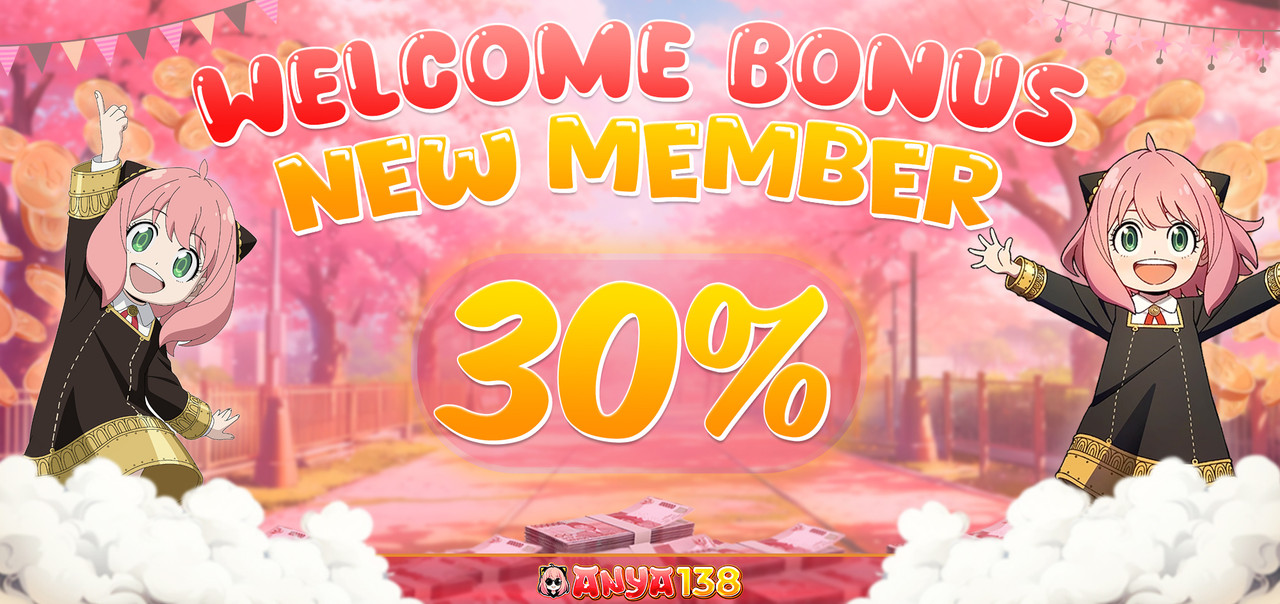 BONUS WELCOME 30%