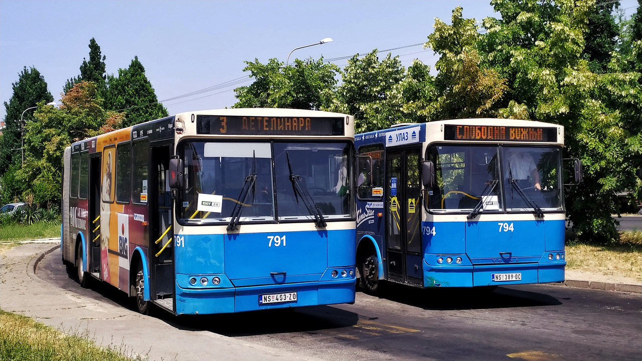 Volvo B10MA / Neobus 405GZ (2002/14) #791 i #794