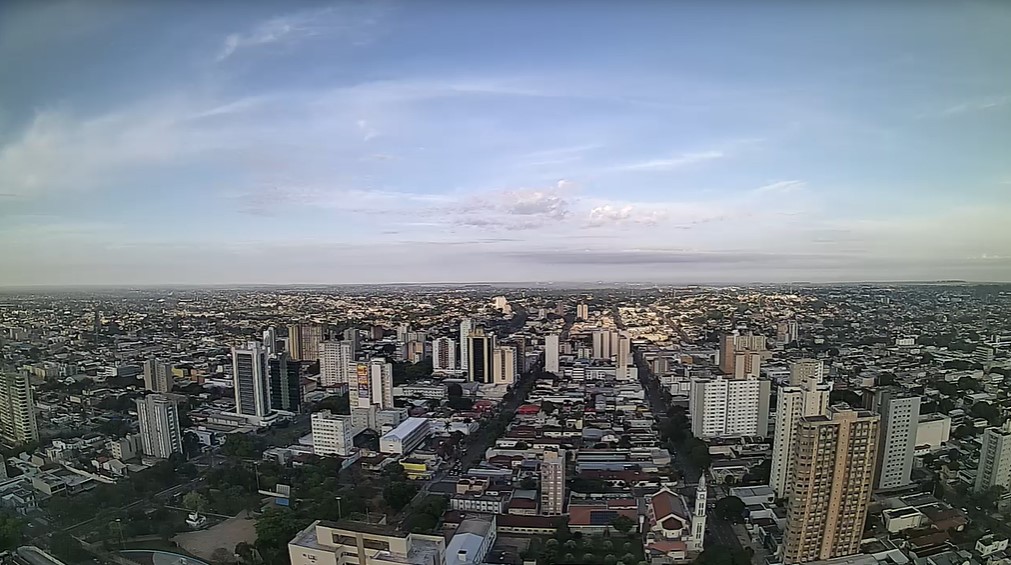 Campo Grande nesta manhã de terça-feira