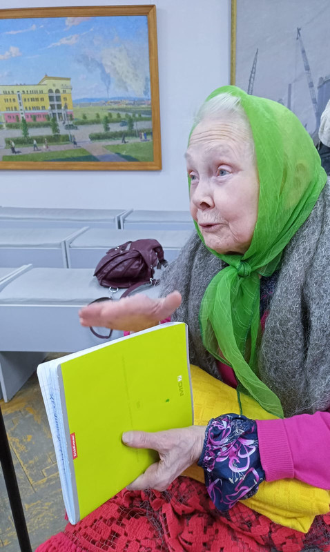 М.С. Сироткина рассказывает о трудных годах Гражданской войны в Сибири