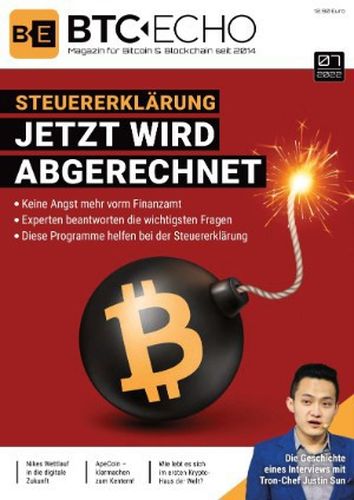Cover: Btc Echo Das führende Bitcoin & Blockchain Magazin No 07 2022