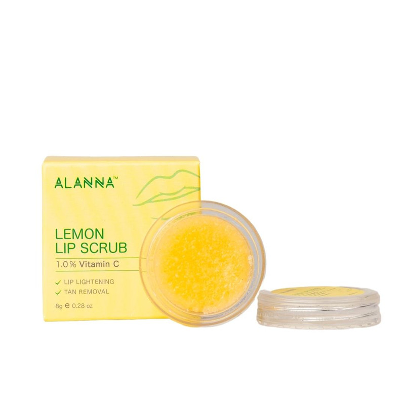 Alanna Lightening Lip Care Routine Kit  Lightening & Brightening Lips  Exfoliate & Moisturize