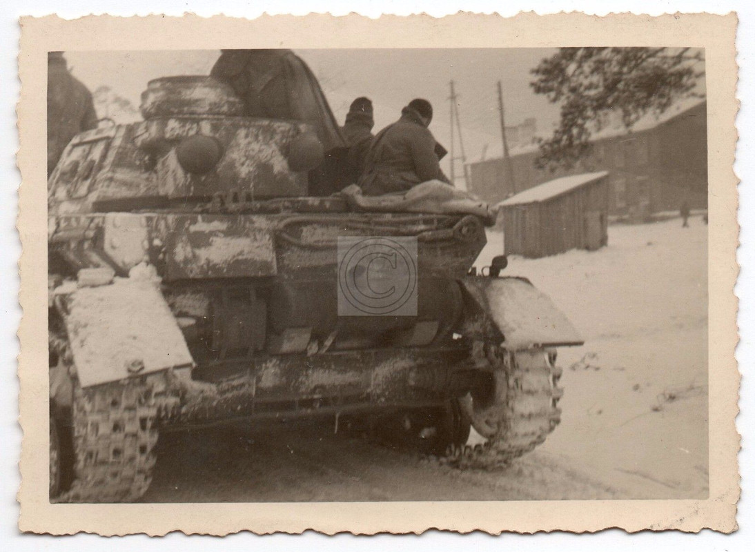 Im Osten Russland schöne Detailaufnahme Tank Pan