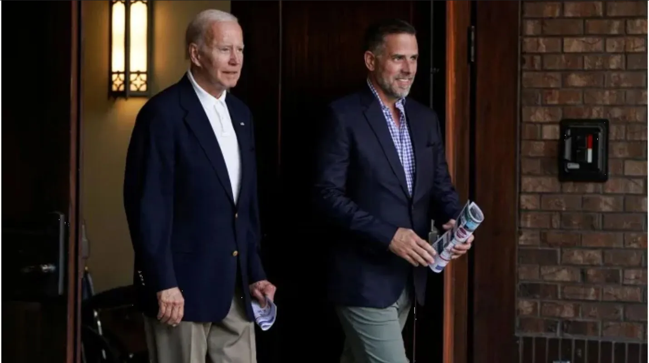 Hunter Biden, hijo de Joe Biden, acusado de posesión de armas