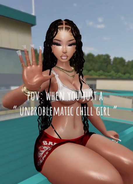Lick the Banana — MelaninKush VRChat Avatar