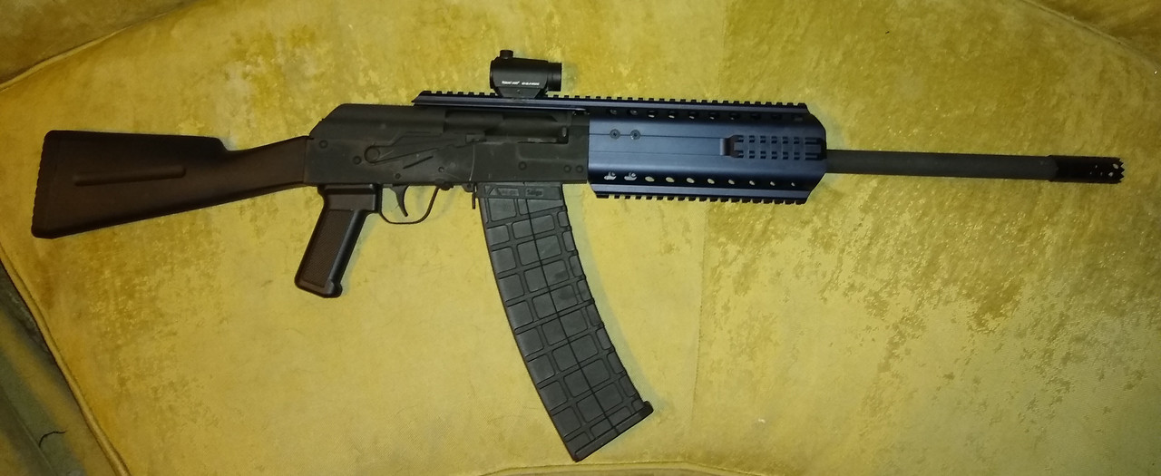 Saiga 12 what are the option for a US made handguard?