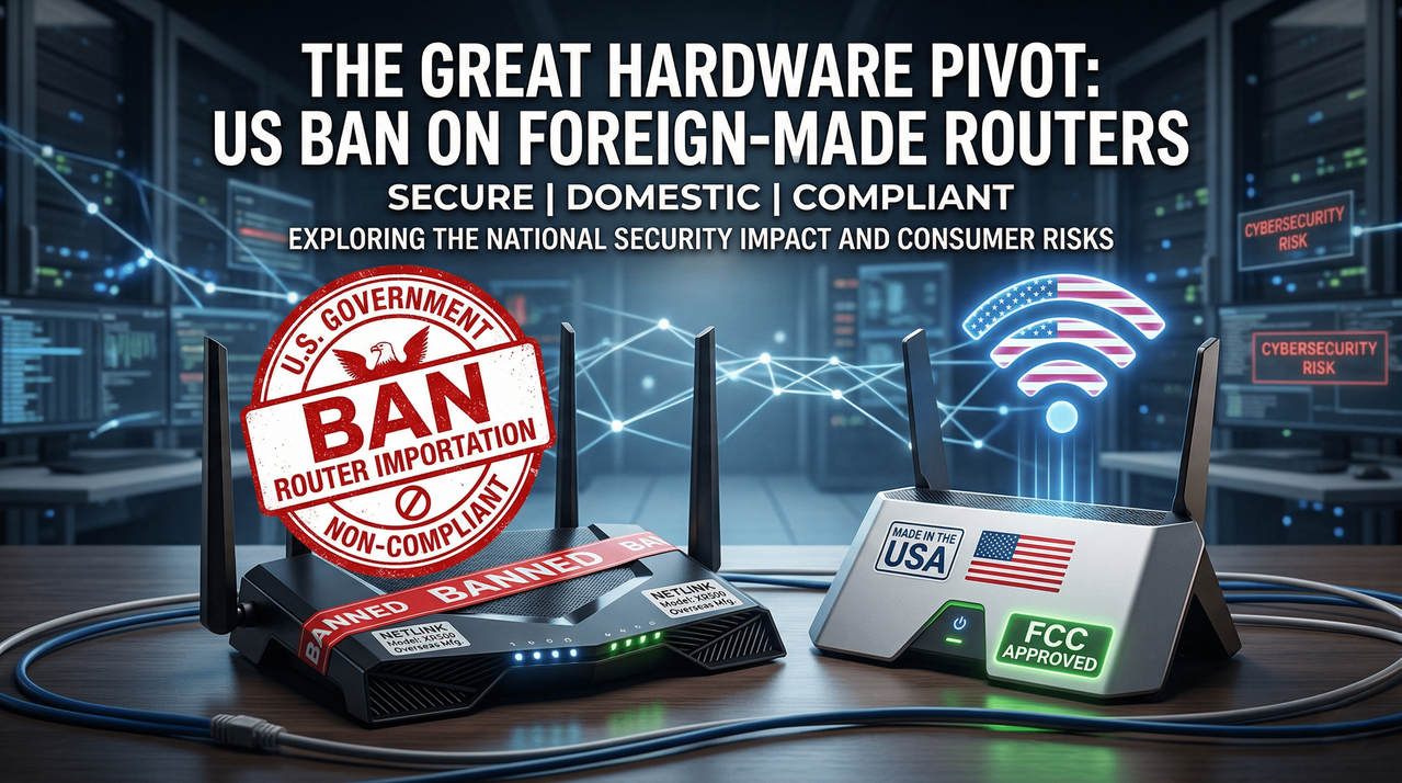 The 2026 US Foreign Router Ban: Everything You Need to Know About the New Cybersecurity Laws