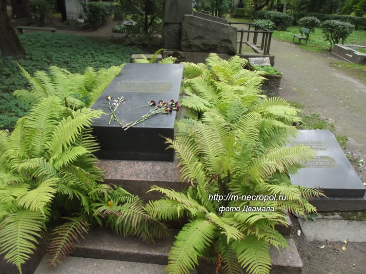 Куприн похоронен. Куприн могила на Волковском кладбище.