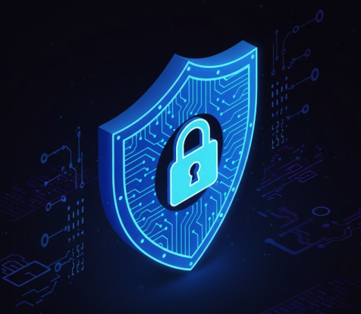 Security 3D Illustration