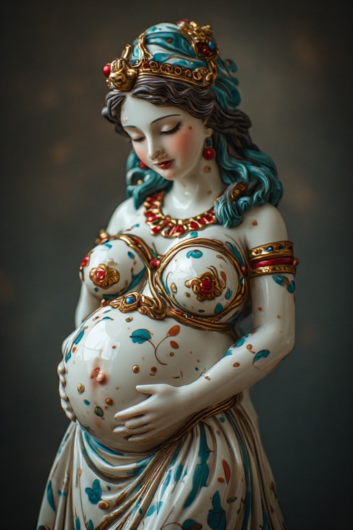 Pregnant-Hera-faience-figurine-(13)
