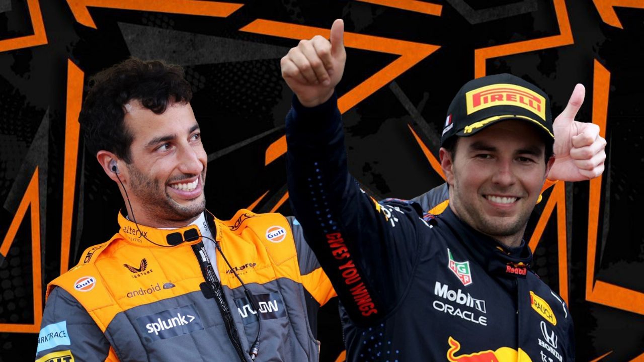 Daniel Ricciardo: Checo Pérez sirve de ejemplo en Fórmula 1 