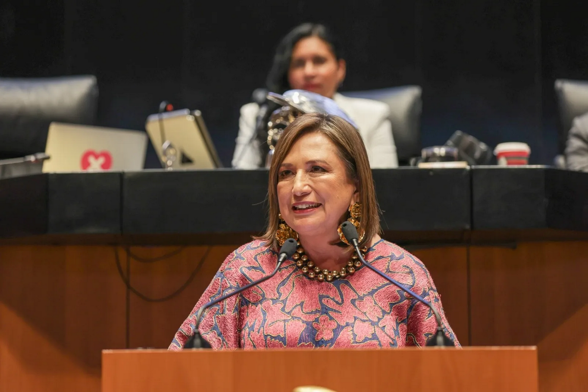 “El próximo sexenio serán oposición”: Xóchitl Gálvez a senadores de Morena