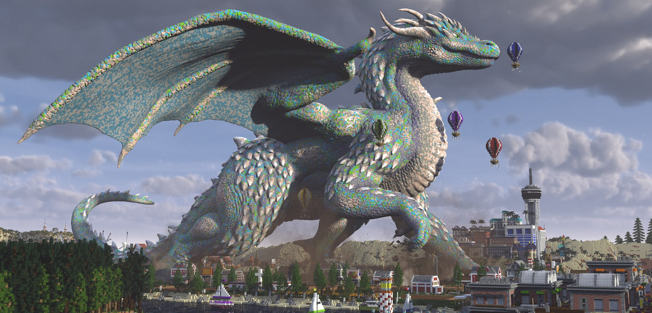 Large collection of my dragon builds renders [Vol. 2]