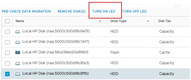Replace a defective HDD in the vSAN SIVaaS Replace a defective HDD in the vSAN SIVaaS