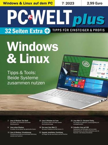 Cover: Pc Welt Plus Magazin Juli No 07 2023