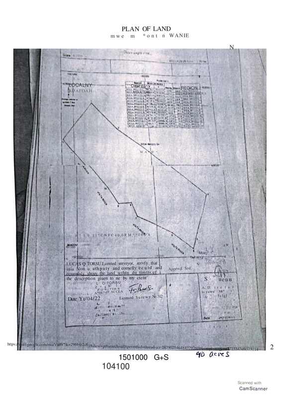 Industrial plot for sale in PramPram Greater Accra Ghana