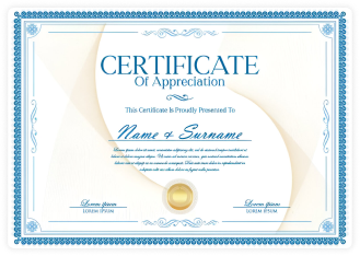 certificate 1