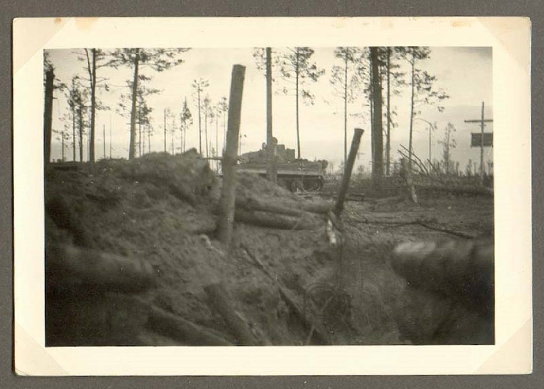 Пара фото Тигра 502-го батальона, район Ленингра