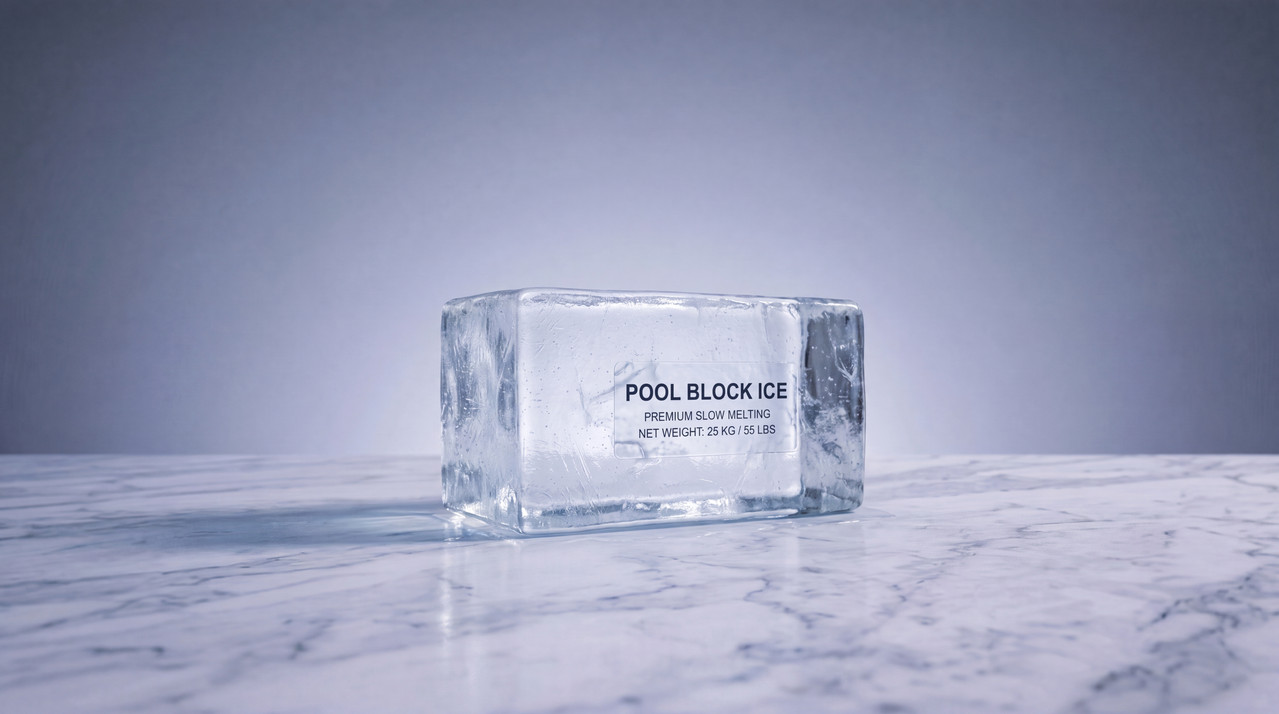 Pool Block Ice