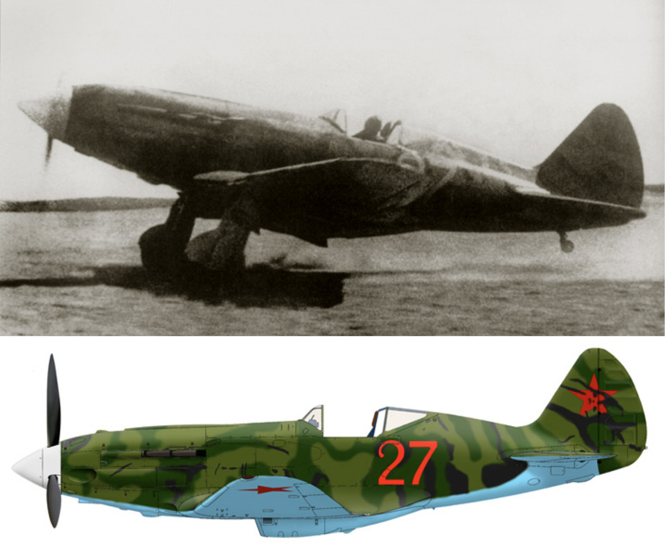 Mikoyan-Gurevich-MiG-3-7IAP-Red-27-near-Leningrad-1942-0A