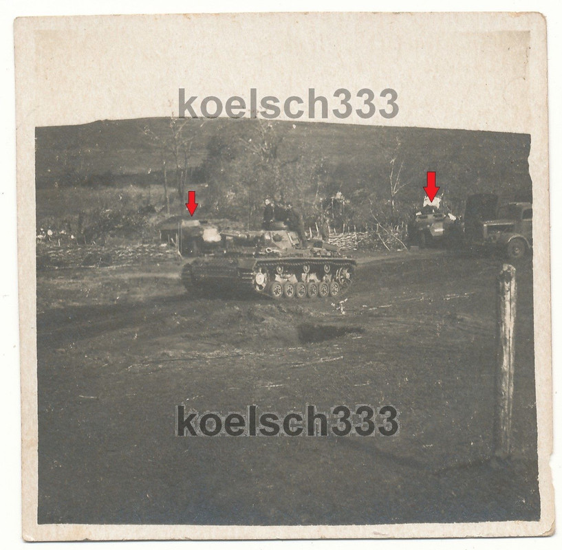 Ostfront Russland Panzer III Schützenpanzer Halb