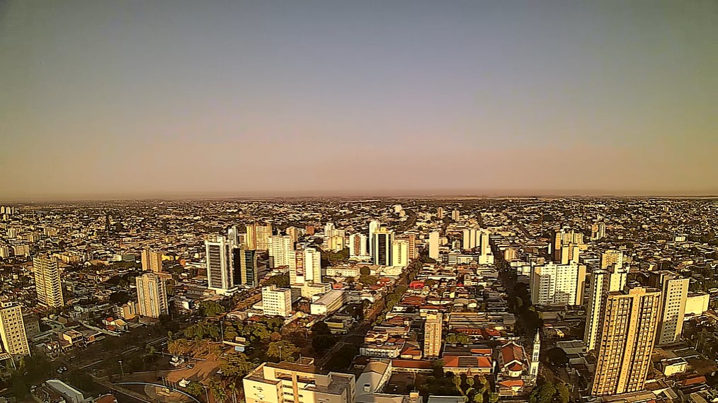Campo Grande nesta manhã de segunda-feira